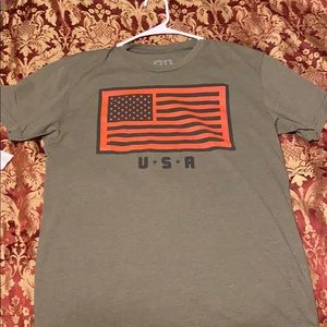 Men’s flag short sleeve tee shirt